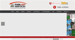 Desktop Screenshot of forkliftservices.ie